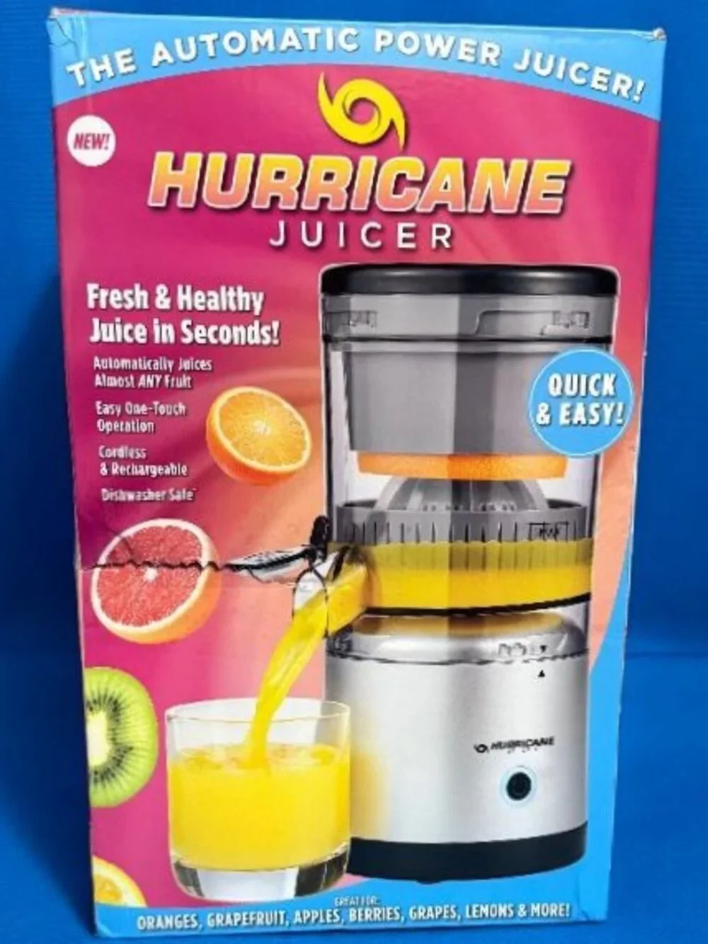 HURRICANE JUICER / ONTEL PRODUCTS CORP. new hurricane